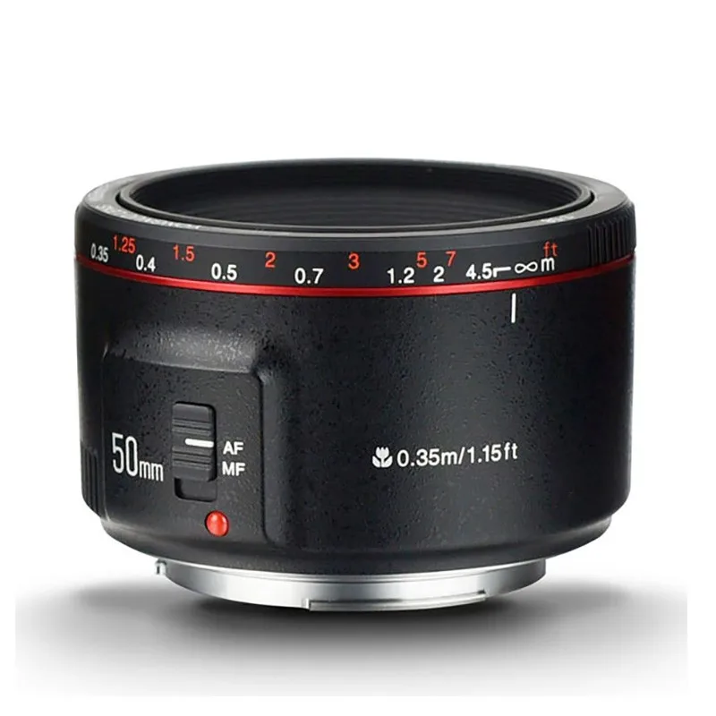 YONGNUO YN50mm F1.8 II Большая диафрагма Авто Фокус объектив маленький с супер боке эффект