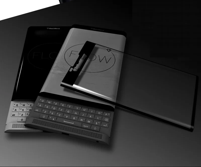 9H 3D закаленное стекло LCD для BlackBerry Priv изогнутая полная защитная крышка экрана Keyone