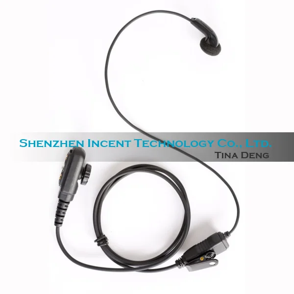 VOIONAIR 20 шт. наушники вкладыши гарнитура PTT для Hytera PD700 PD780 PT580H HYT Radio|headset ptt|ptt headsetptt