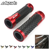 motorcycle 78 22mm hand grips cnc aluminum rubber gel grip motorbike accessories for honda x adv 750 2017 2018 2019