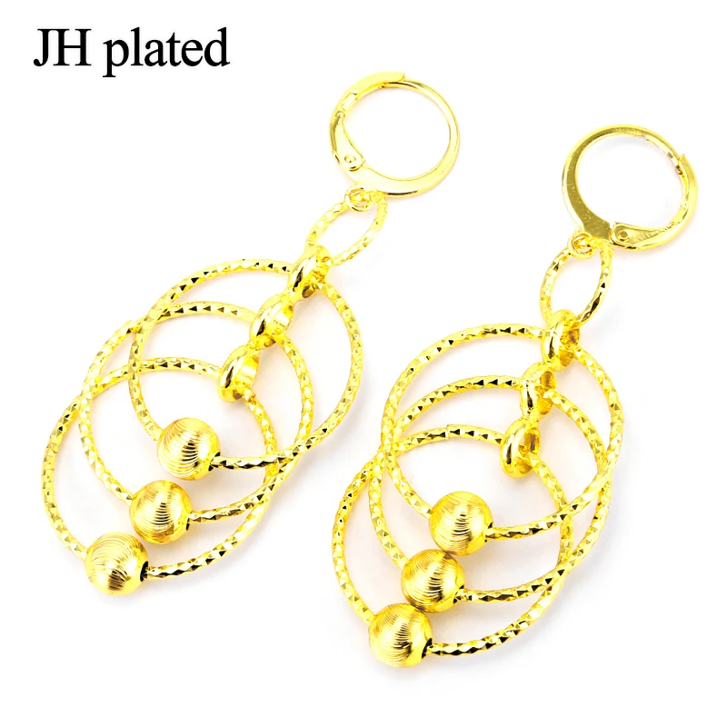 Круглые африканские серьги JHplated для женщин/девушек ювелирные изделия из Эритреи