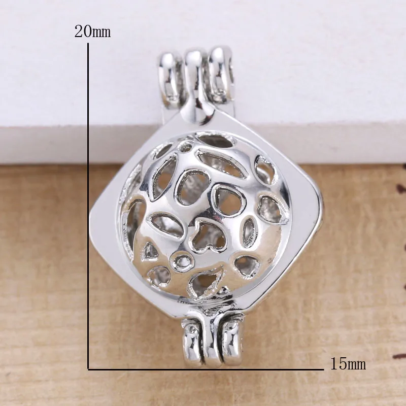 6 шт. серебряных пустотелых дизайнерских принадлежностей для изготовления