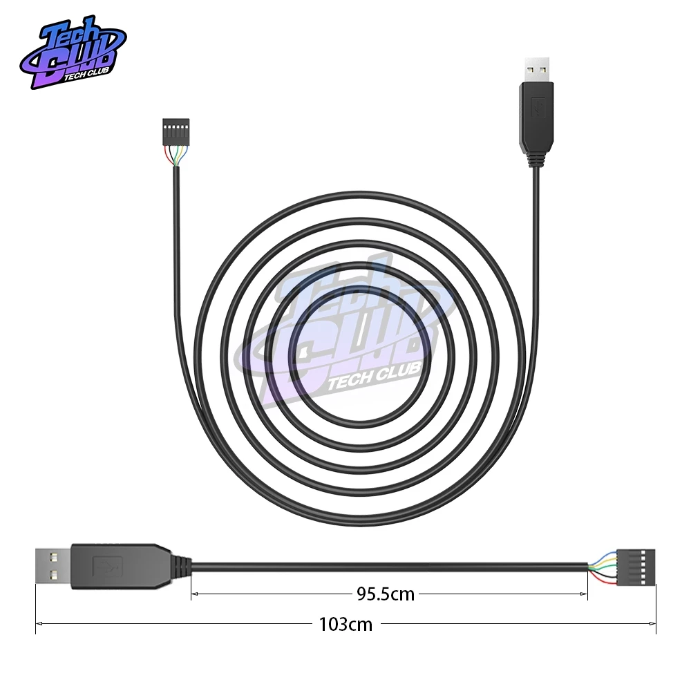 6Pin FTDI FT232RL FT232 модуль для Arduino USB в TTL UART последовательный провод адаптер RS232 кабель