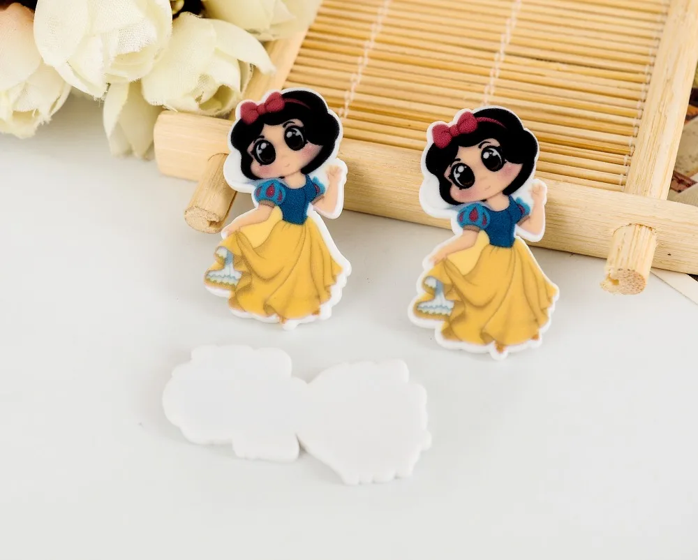 Каваи Снежный белый мультяшный домашний сад фигурки декоративные поделки