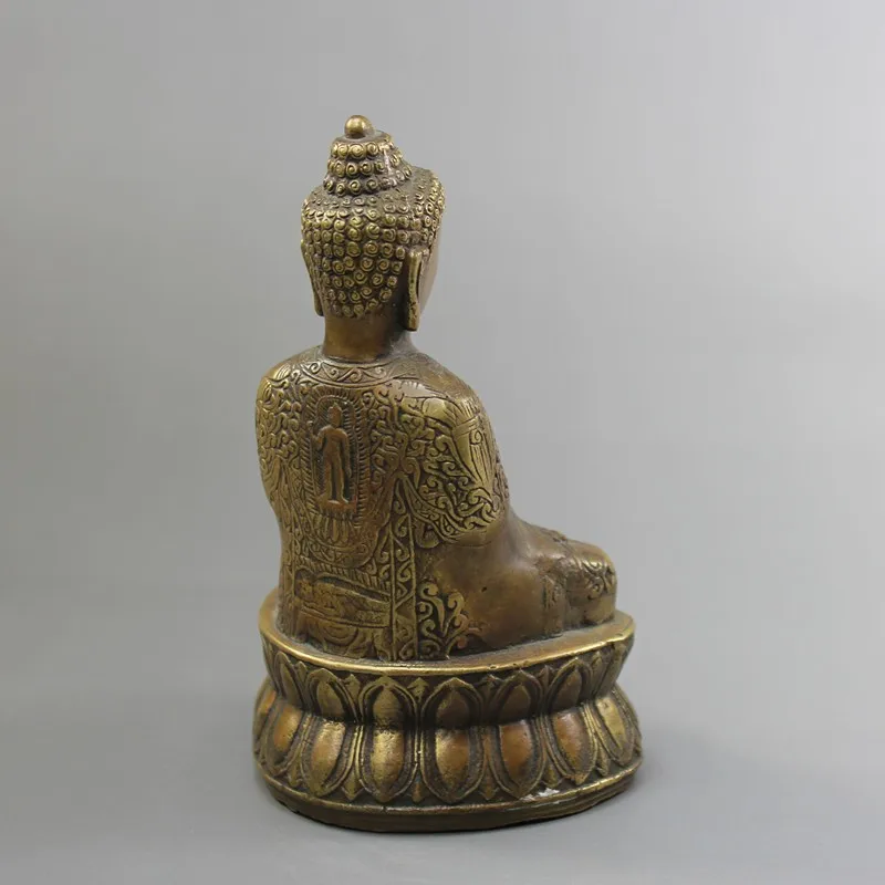 Тибетский буддизм медная статуя Будды Шакьямуни|statue|statues buddha |