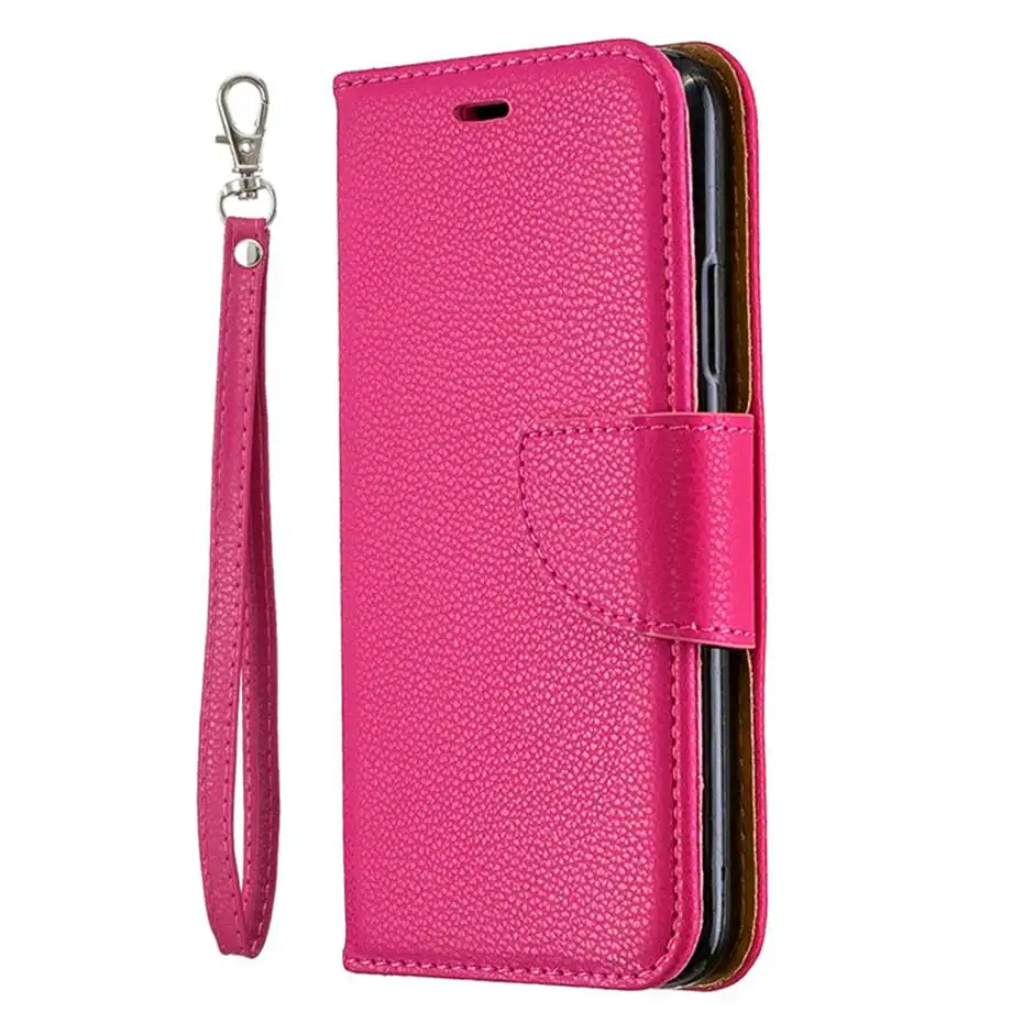 Кожаный чехол книжка для Samsung S9 S10 S10e A10 A30 A10S A20S A40 A50 A70 J6 J4 A6 2018 Plus кошелек iPhone X XS XR