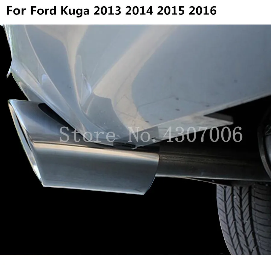 Для Ford Kuga Escape 2013 2014 2015 2016 автомобильный глушитель Торцевая задняя труба посвящает