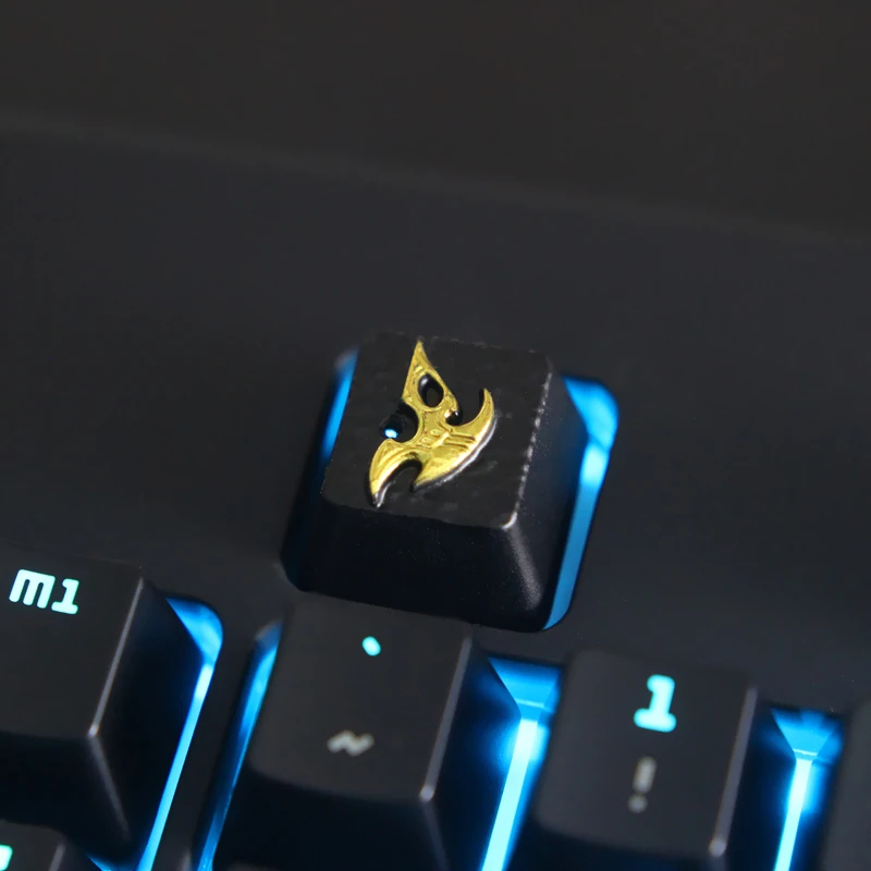 1 шт. цинковый алюминиевый сплав ZNAL903 ключ крышка для StarCraft 2 Protoss механическая клавиатура стереоскопический рельеф keycap R4 высота