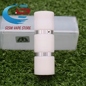 White Mod Электронная сигарета sob mod комплект 18650 батарея с QP KALI V2 RDA Fatality RDA атомайзер 25 мм vape механический мод для испарителя комплект - Цвет: White Mod