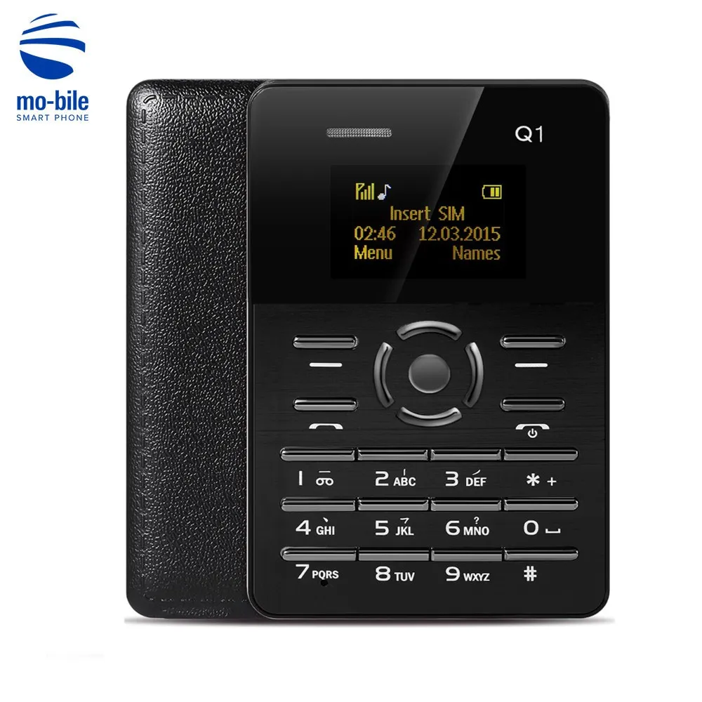 AEKU/AIEK Q1 1 0 дюймовый ультра тонкие карты телефон Bluetooth 2 аудио плеер FM низкая