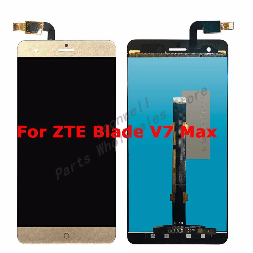 Для ZTE Blade V7 Max 100% протестированный высококачественный ЖК дисплей сенсорный экран