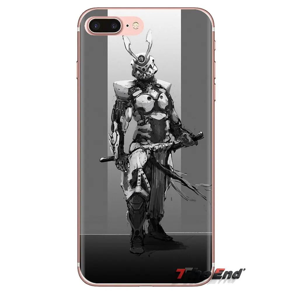 Sakura Moon Samurai Art Soft Transparent Shell Covers For Samsung Galaxy A3 A5 A7 A9 A8 Star A6 Plus 2018 2015 2016 2017 |