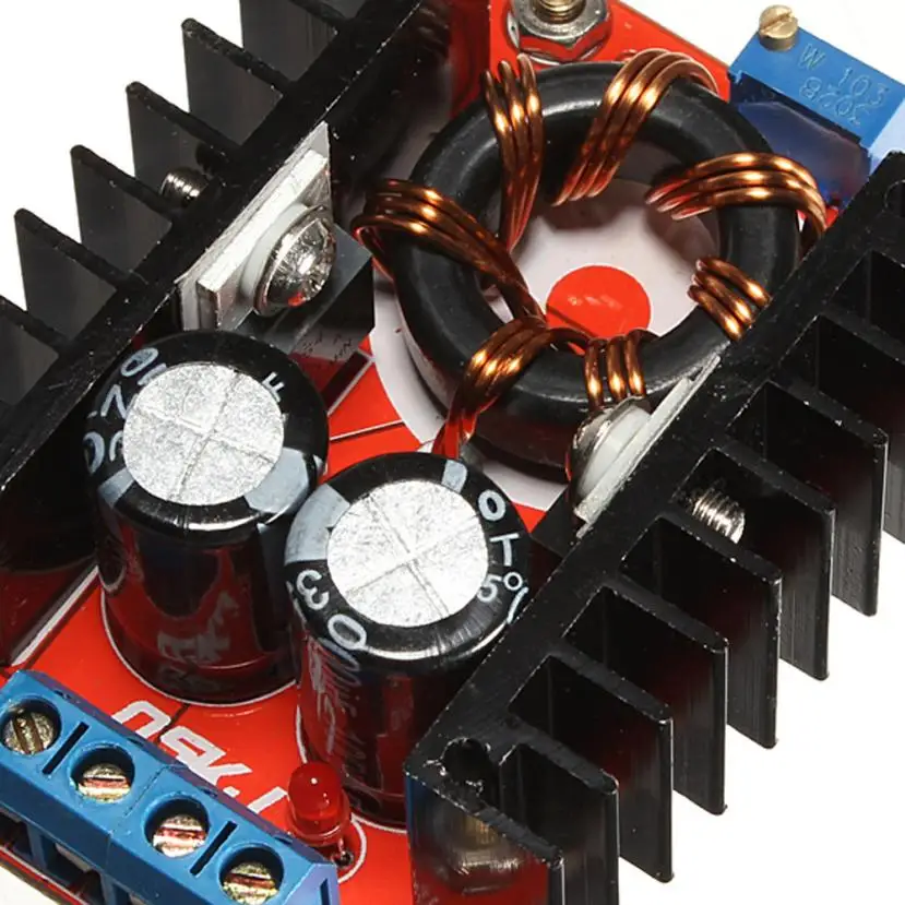 2017 Новый DC 10 32V до 12 35V 150W Boost adjustment модуль мобильного ноутбука автомобиля