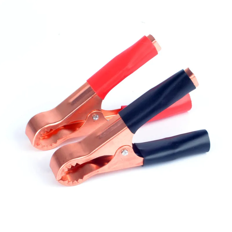 

80mm Hot Car Alligator Clips Battery Clamps Crocodile