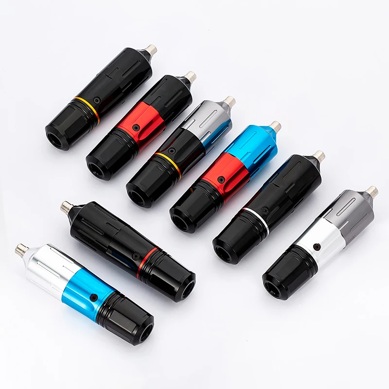 Мощная тату ручка ротационная машинка черная Точная с RCA мотором боди