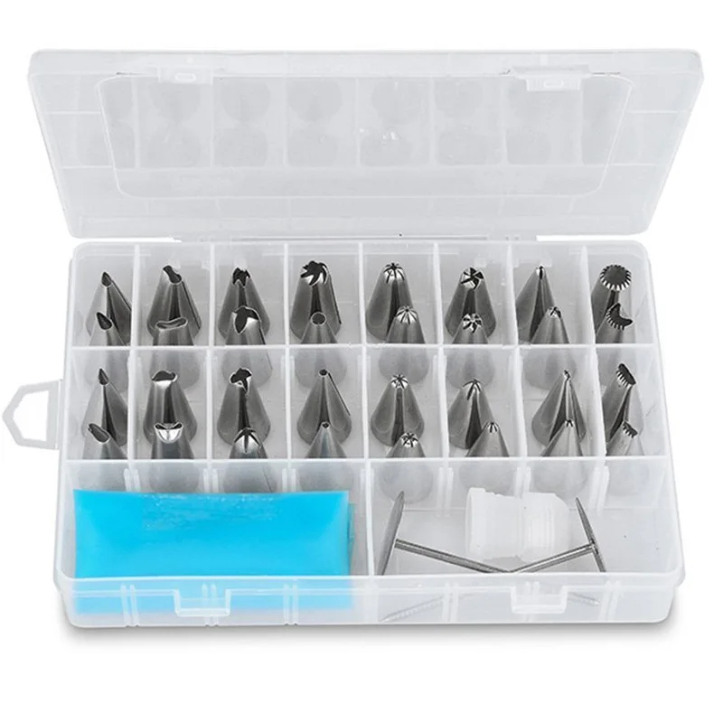 38 шт. кондитерские насадки из нержавеющей стали|Принадлежности для выпечки| |