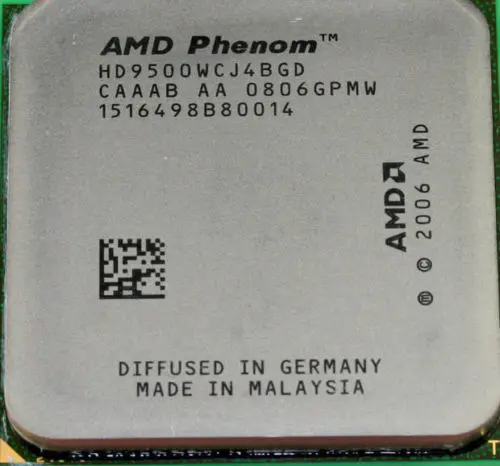 Процессор AMD Phenom X4 9500 2 ГГц Разъем AM2 + четырехъядерный POTENTE! | Компьютеры и офис