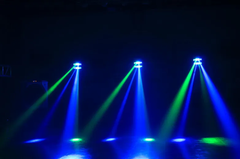 Мини светодиодный паук световой эффект 4in1 для студии Club партии этап КТВ Танцы бар liminaires театр сиклорама illuminacion освещения