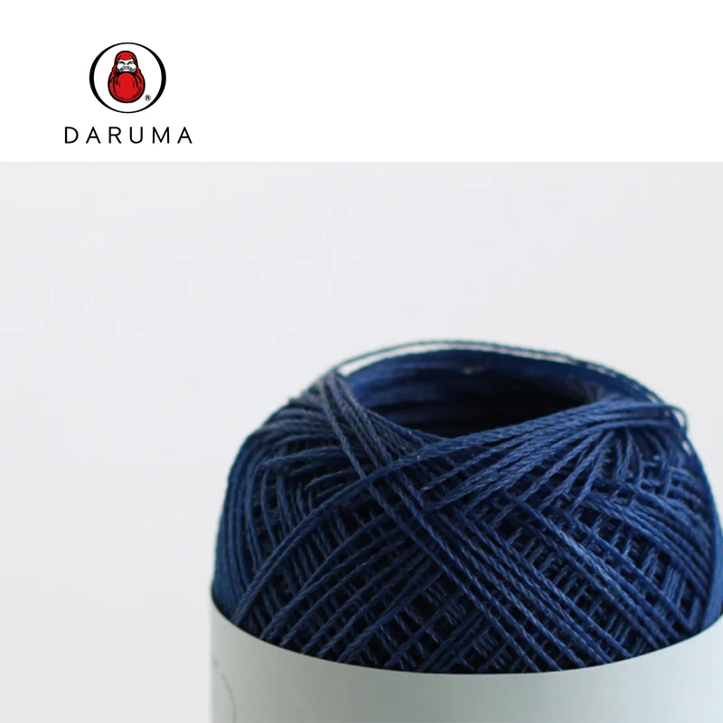 1*40 г материал DARUMA шнур пряжа 100% Полиэтиленовая для вязания крючком мягкая
