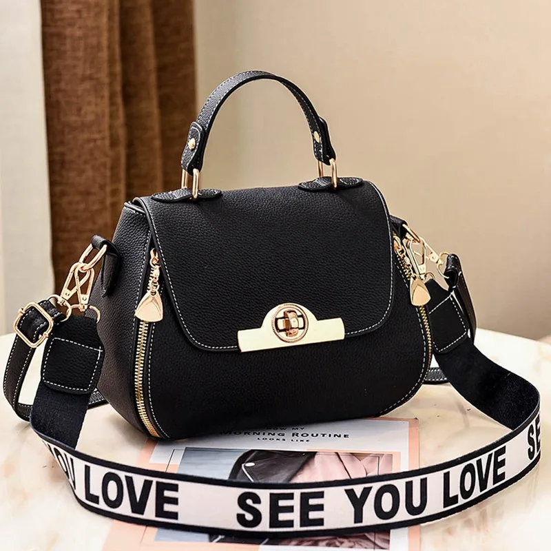 Новинка 2019 Брендовые женские кожаные сумки знаменитые модные через плечо