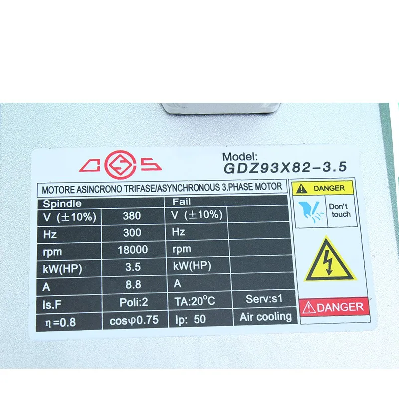 Высококачественные керамические подшипники 380 кВт в электродвигатель шпинделя с