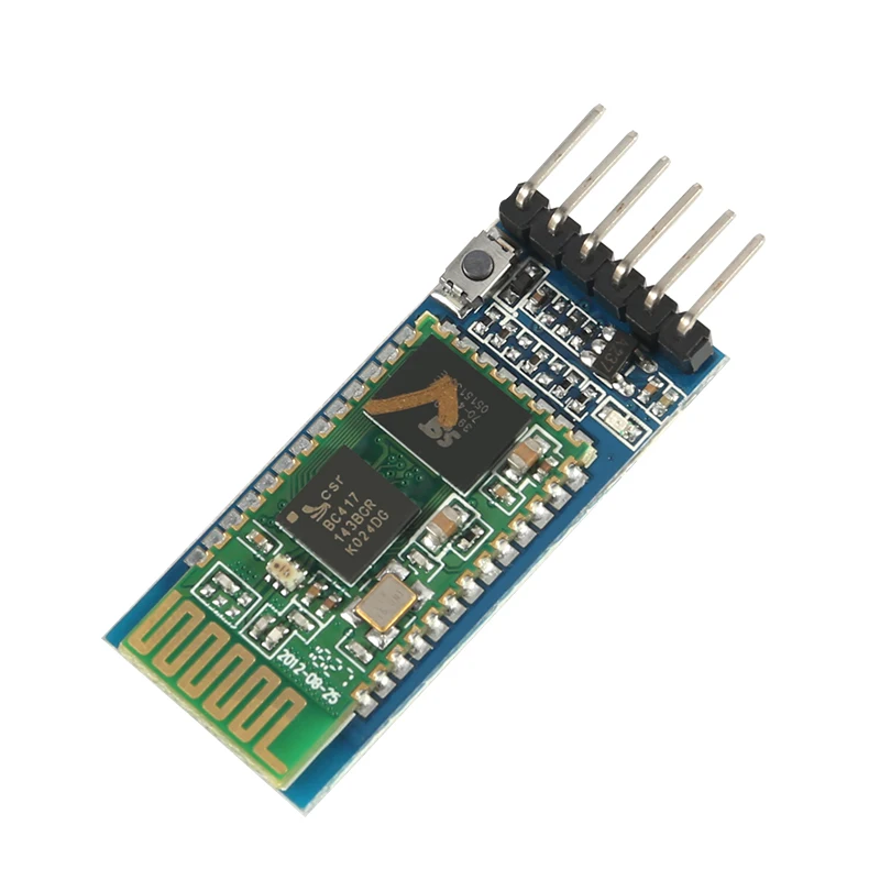 HC05 HC-05 Master-Slave 6pin 6 pin анти-обратный Встроенный Bluetooth серийный сквозной модуль беспроводной Серийный