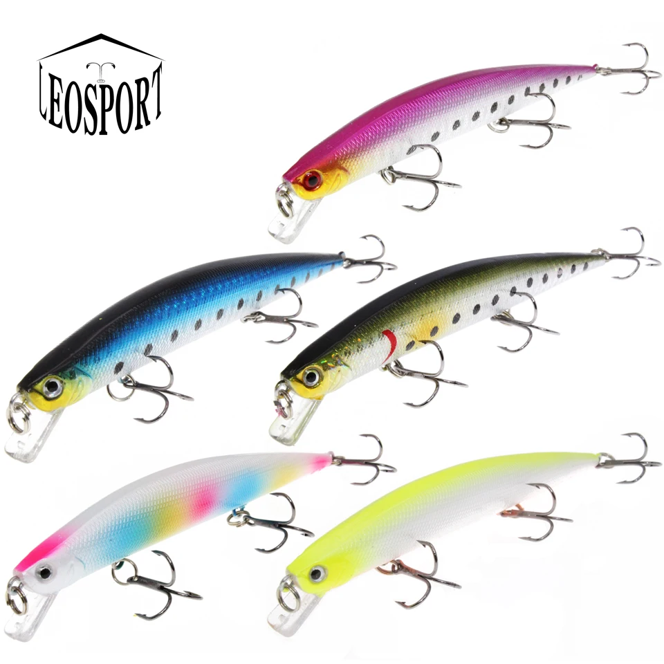 

1pcs Fishing Lures 12.5cm/12.4g Minnow Lure 6 Color Select High Quality Hard Bait Crankbait Wobbler Fishing Tackle Wholesale