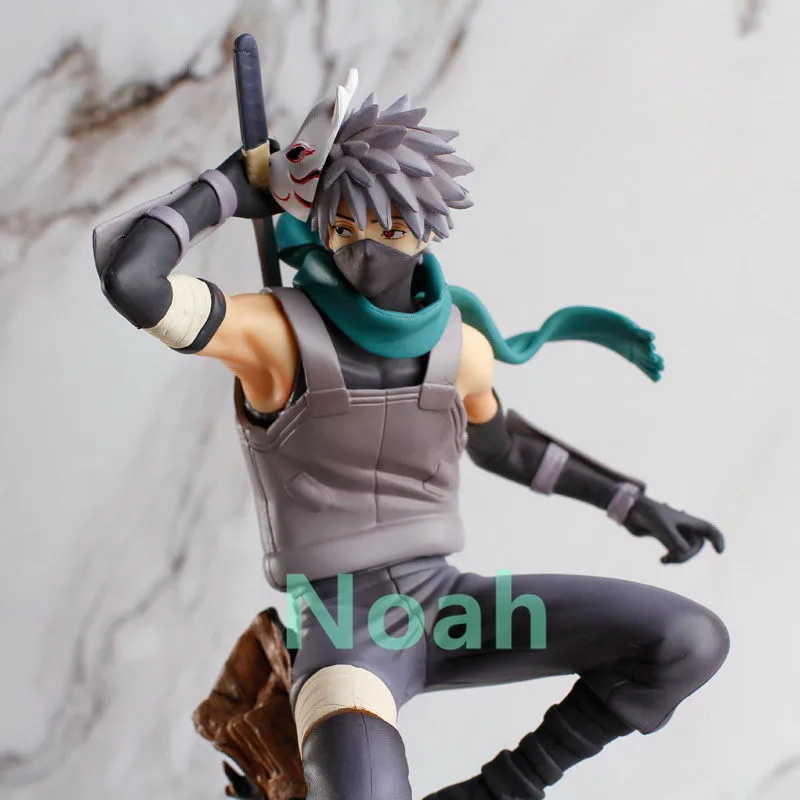 9 дюймов Аниме Наруто Какаши MegaHouse Курама Ver ПВХ движущаяся фигурка Коллекционная