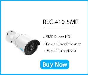 Reolink 8ch 5MP PoE NVR и 2 Bullet& 2 Dome HD 5MP PoE ip-камера, уличная камера видеонаблюдения, система ТБ RLK8-410B2D2