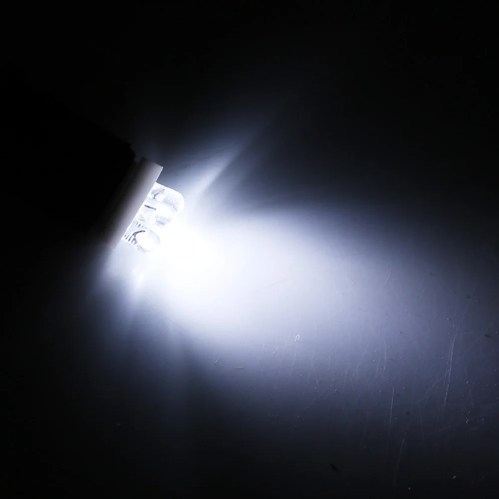 2 шт. Автомобильные светодиодные лампы T10 4 smd светодиода 2835 194 158 168 192 W5W 3020smd супер