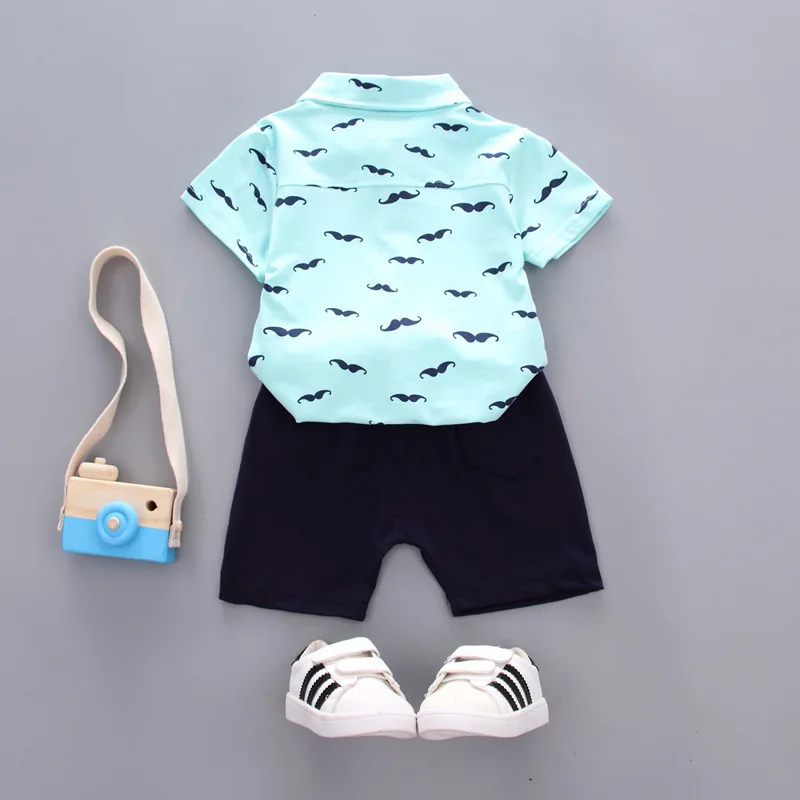 Комплект летней одежды для маленьких мальчиков OKLADY повседневный комплект из