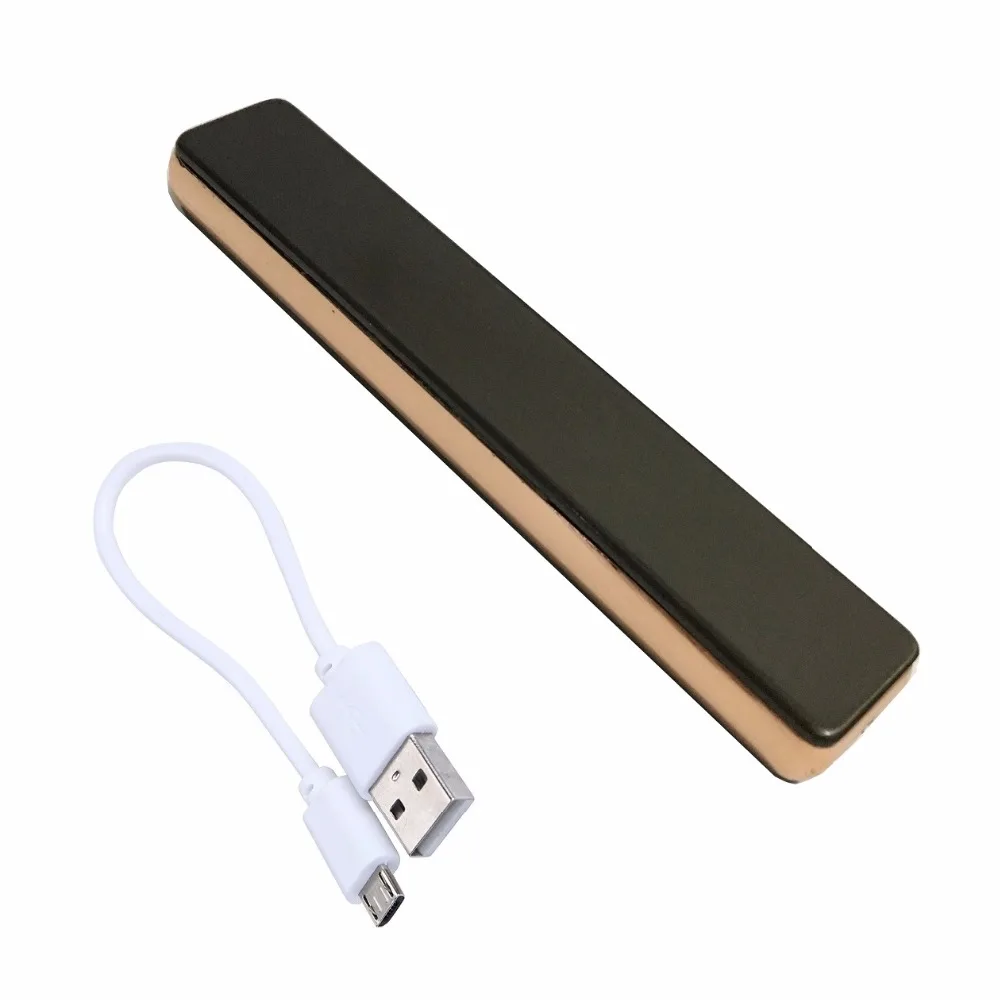 USB аккумуляторная ветрозащитная катушка тонкая зажигалка с usb кабелем для