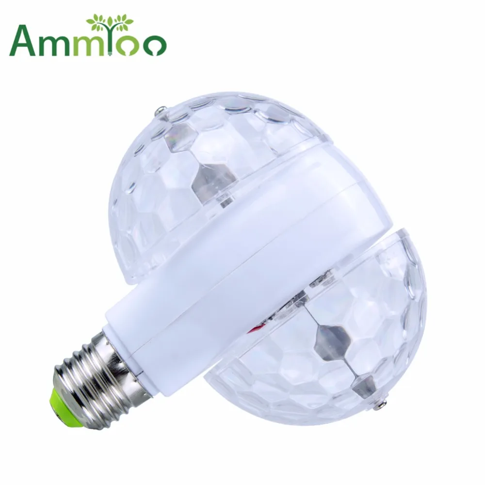 Светодиодные лампы AmmToo E27 сценический эффект 6 Вт AC85 265V RGB|lamp for|e27 lede27 led bulb |