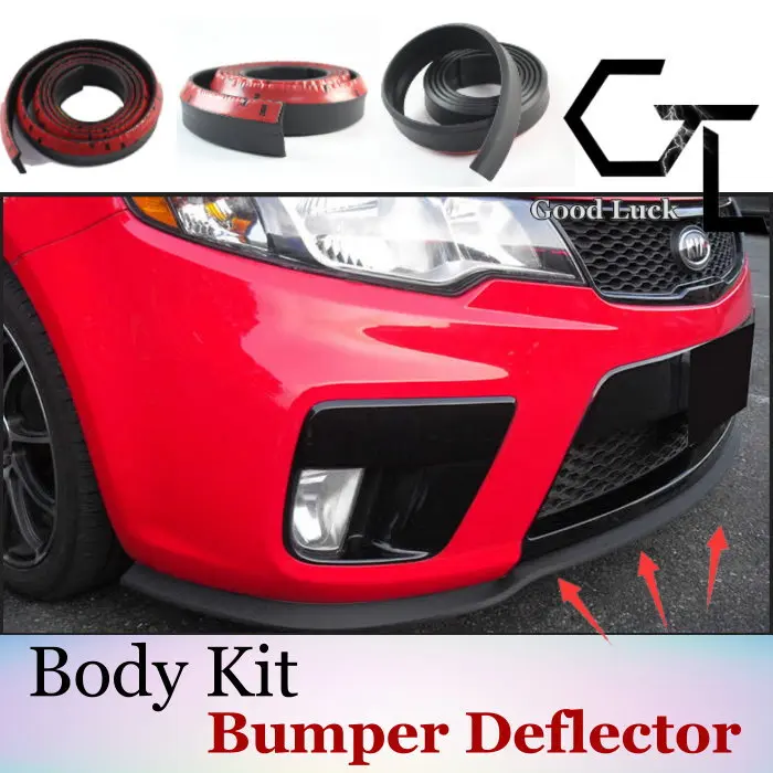 Передняя сторона заднего бампера спойлер бампер губы для KIA/для автомобиля
