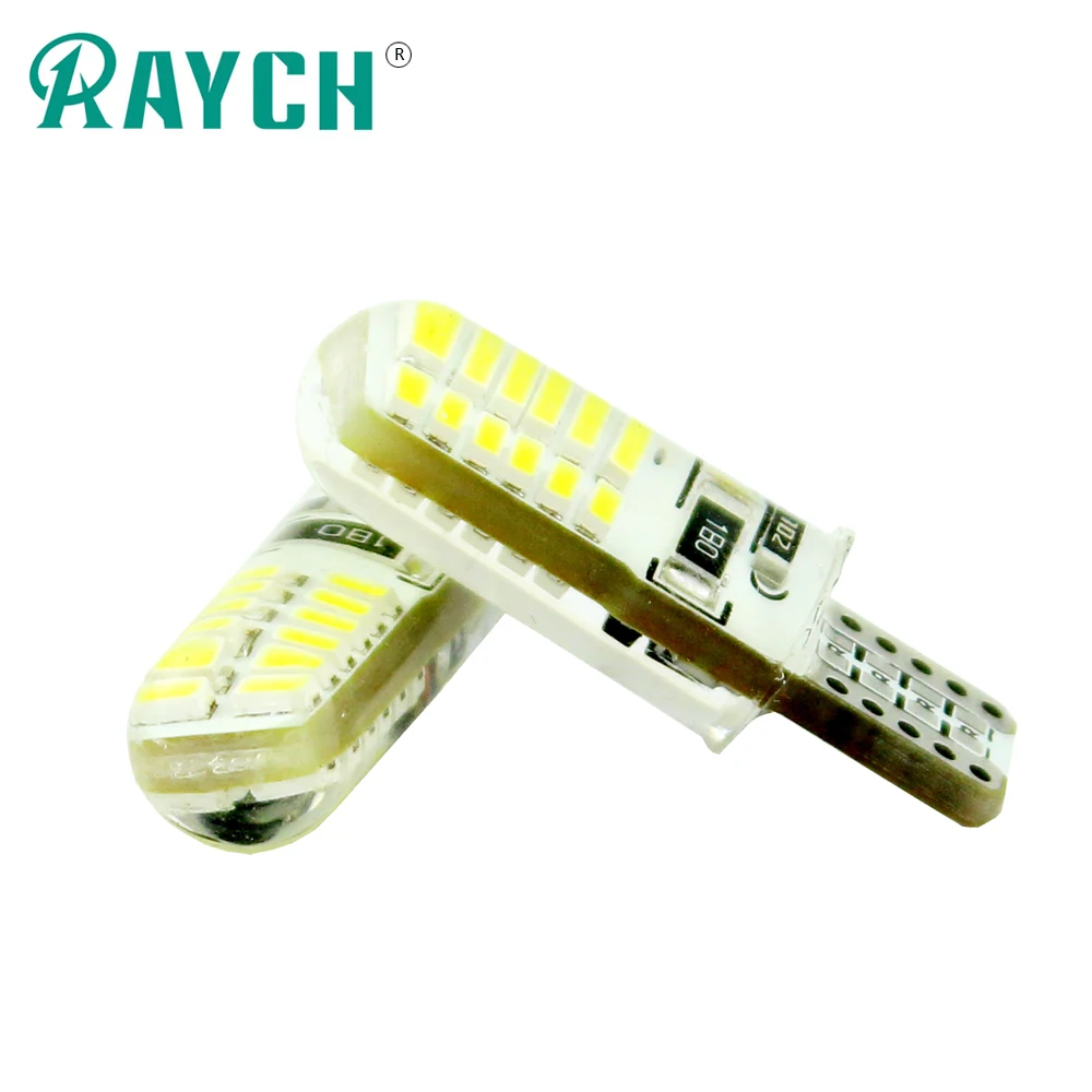 2 x T10 Flashing 194 W5W 24 Led 3014SMD Lasting Shine+Auto Strobe Flash Two modes of Operation Car light bulbs | Автомобили и