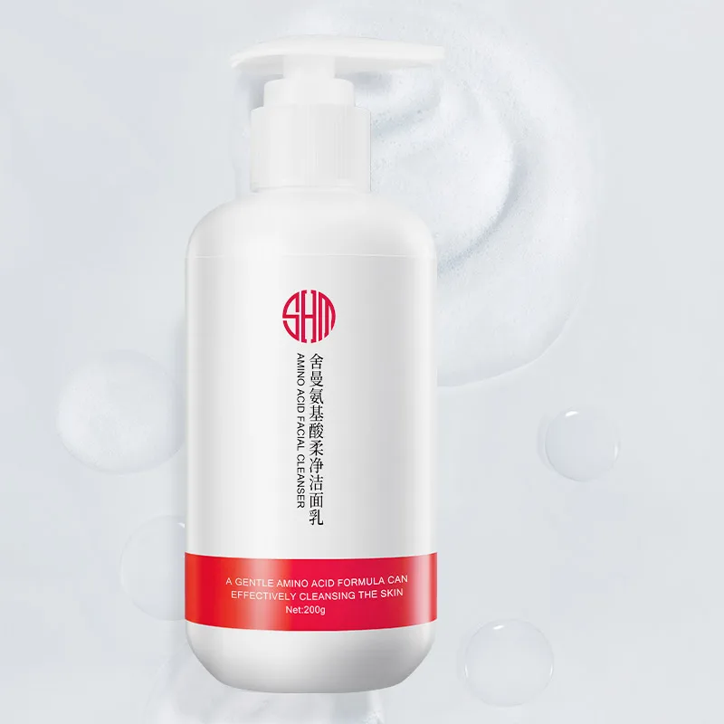 Аминокислотное очищающее средство для лица 200 мл против старения глубокое
