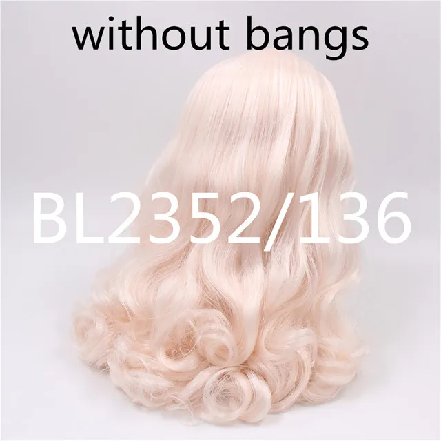Кукла blyth ледяная RP кожа головы и купол только смешать волосы для DIY пользовательские куклы - Цвет: b