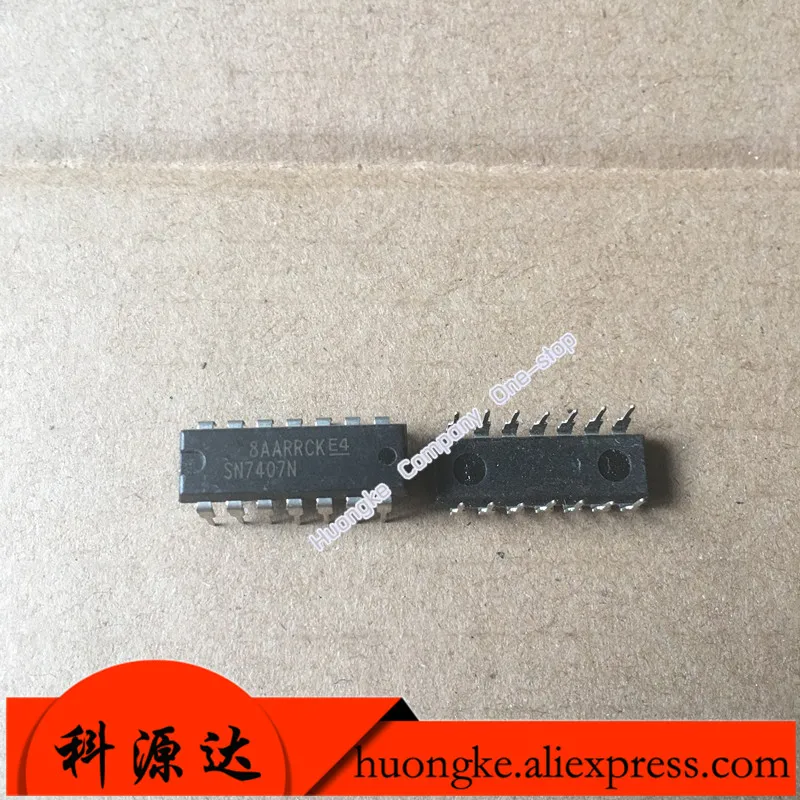 5 шт./лот SN7407N DM7407N HD7407P SN7407 7407P 7407N 7407 новый оригинальный подлинный встроенный