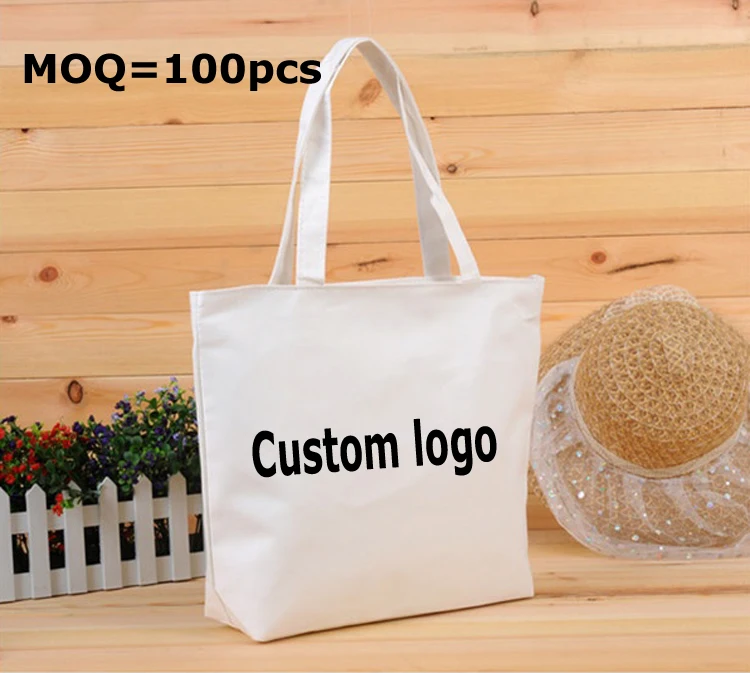 

custom printed logo gift canvas bag /cotton bag for shipping/wholesale tote bags