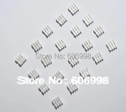 3 шт./лот алюминиевые радиаторы для Raspberry Pi 512M B/B + версия компьютера бесплатная