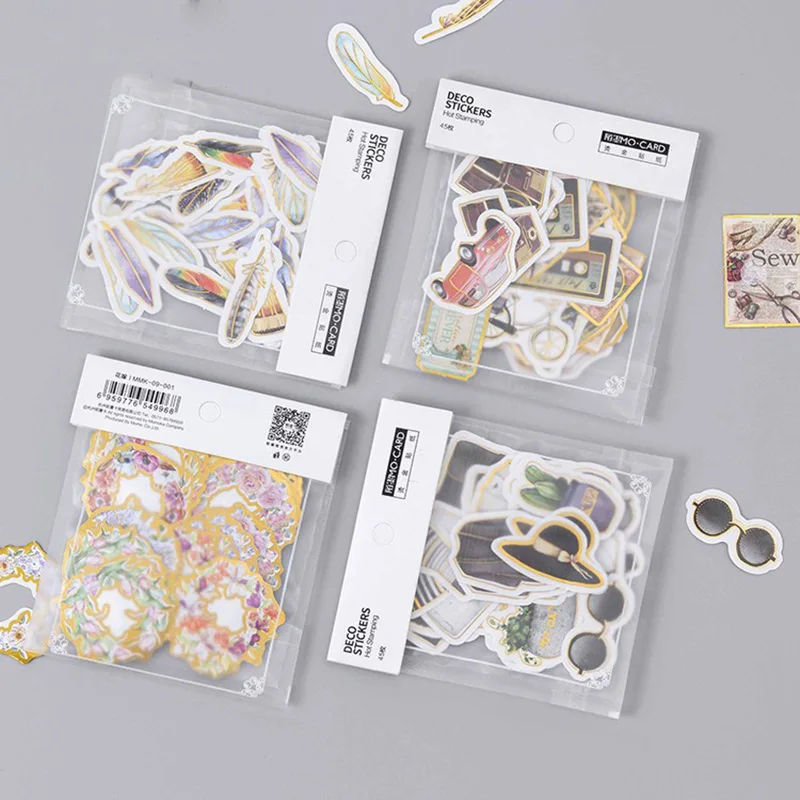 45 шт. перо жизни наклейки Kawaii канцелярские принадлежности Papeleria DIY Скрапбукинг