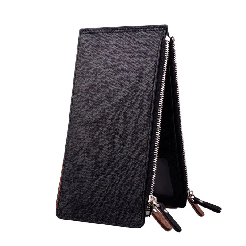 

Designer Men Wallets with 15 Slots Card Holders Quality Leather Wallet Famous Bifold Money Purse Fashion Male Long Coin Pocket