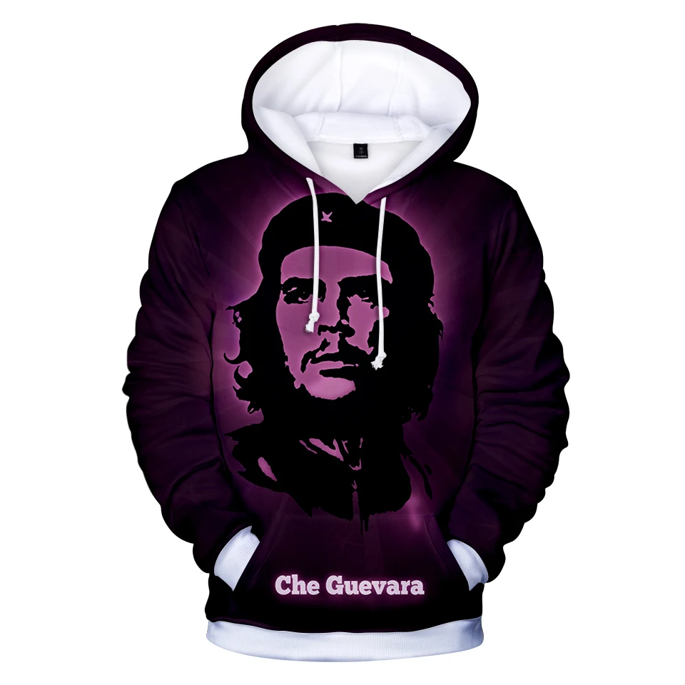 Толстовка Che Guevara с 3D принтом свитшот мужская осенне-зимняя толстовка спортивный