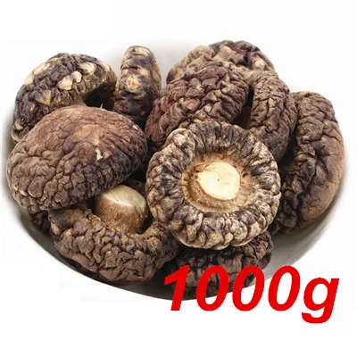 1000g Сушеные шиитаке грибы Оптом Сушеные сладкие грибы - Цвет: 1000g