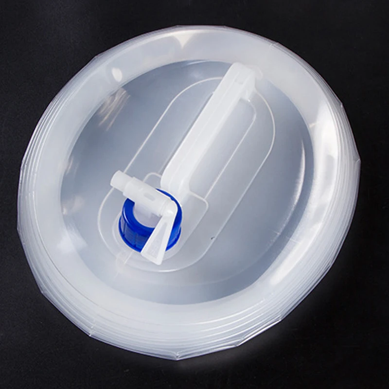 3л Пластиковая Складная бутылка для воды телескопическое ведро тип соломы чайник