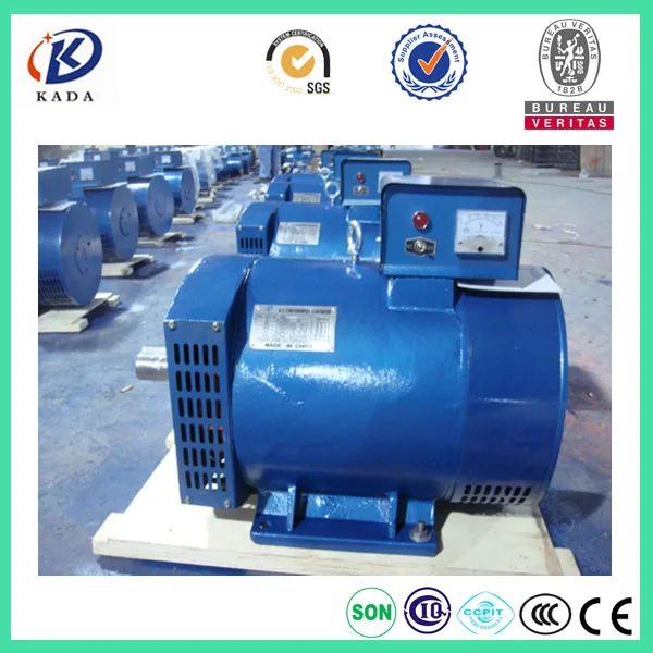 ST 10KW 1 фазный щетка 10 кВт генератор переменного тока Доставка морем во Францию Fos