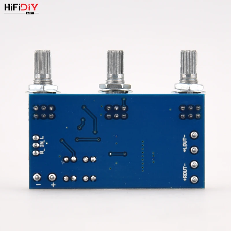 HIFIDIY LIVE A2.0-3B TPA3116 2.0 Amplifier Board Car Digital Audio 30W*2 Home TREBLE BASS adjust for Speaker | Электроника