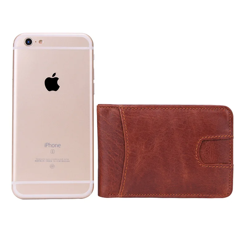 Mini Wallet Genuine Leather Fashion Short Men Wallets Card Holder Male Thin Small | Багаж и сумки