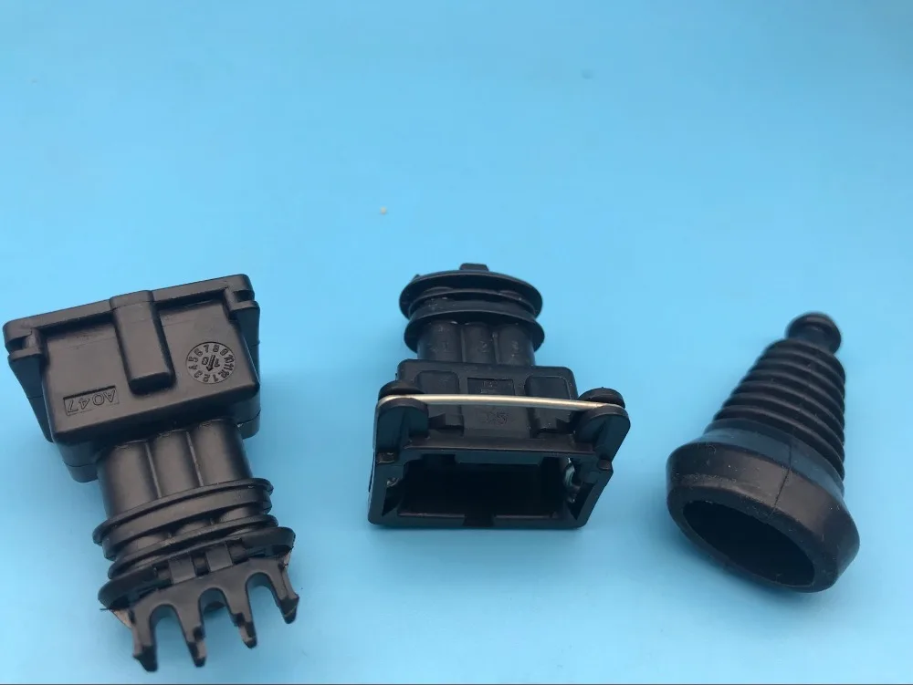 Tyco/Amp 3 Pin/Way Junior Power Timer (JPT) Карта датчика штепсельная вилка корпус автомобильный