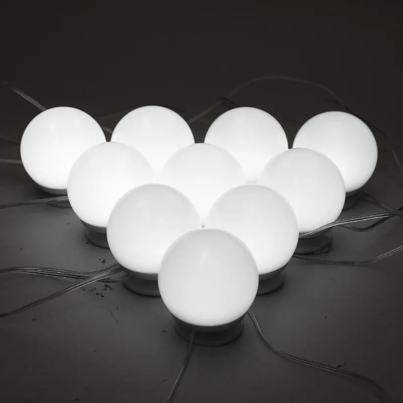 USB светодиодные лампы для туалетного столика с регулируемой яркостью Comestic Touch Switch